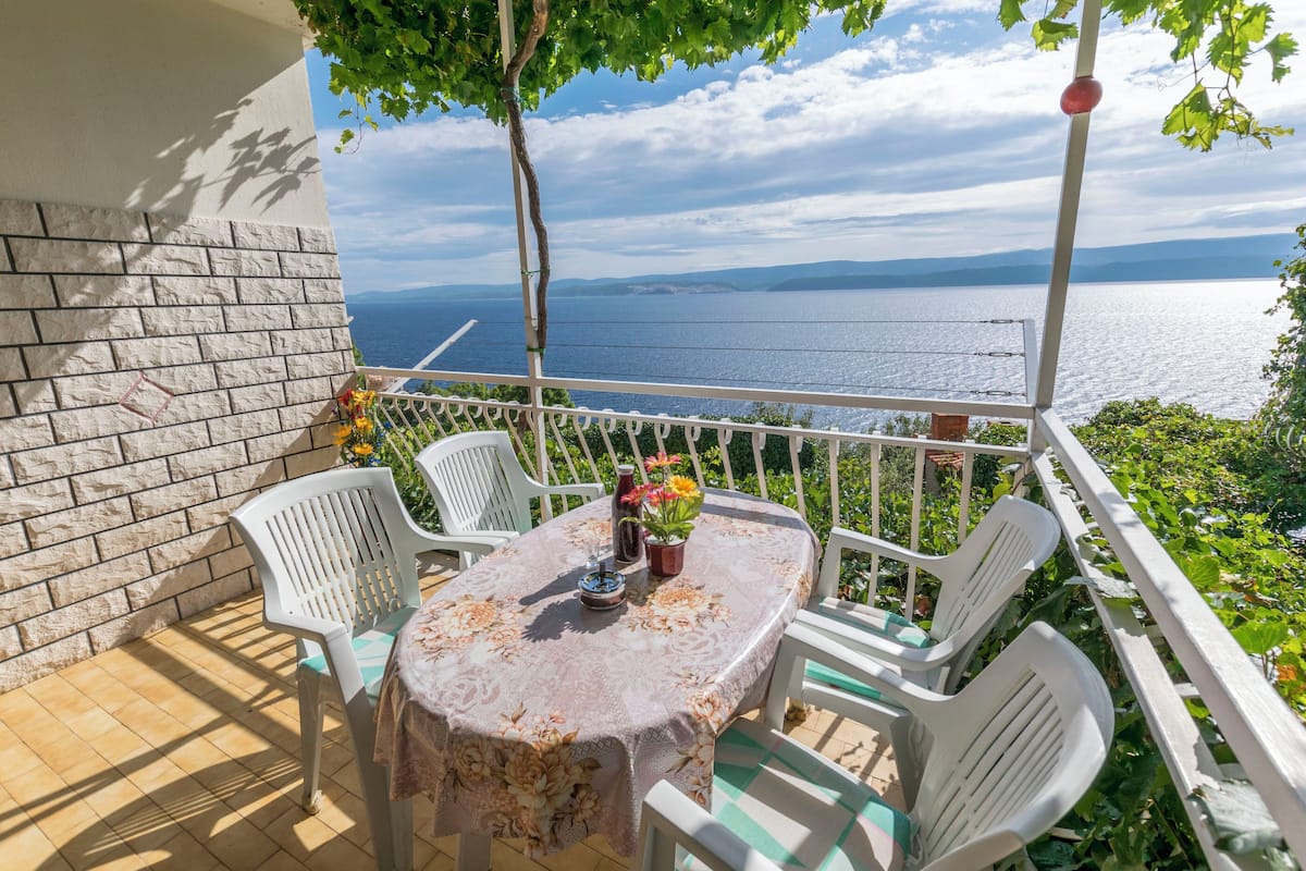 Apartment (A1) | Blick auf das Wasser