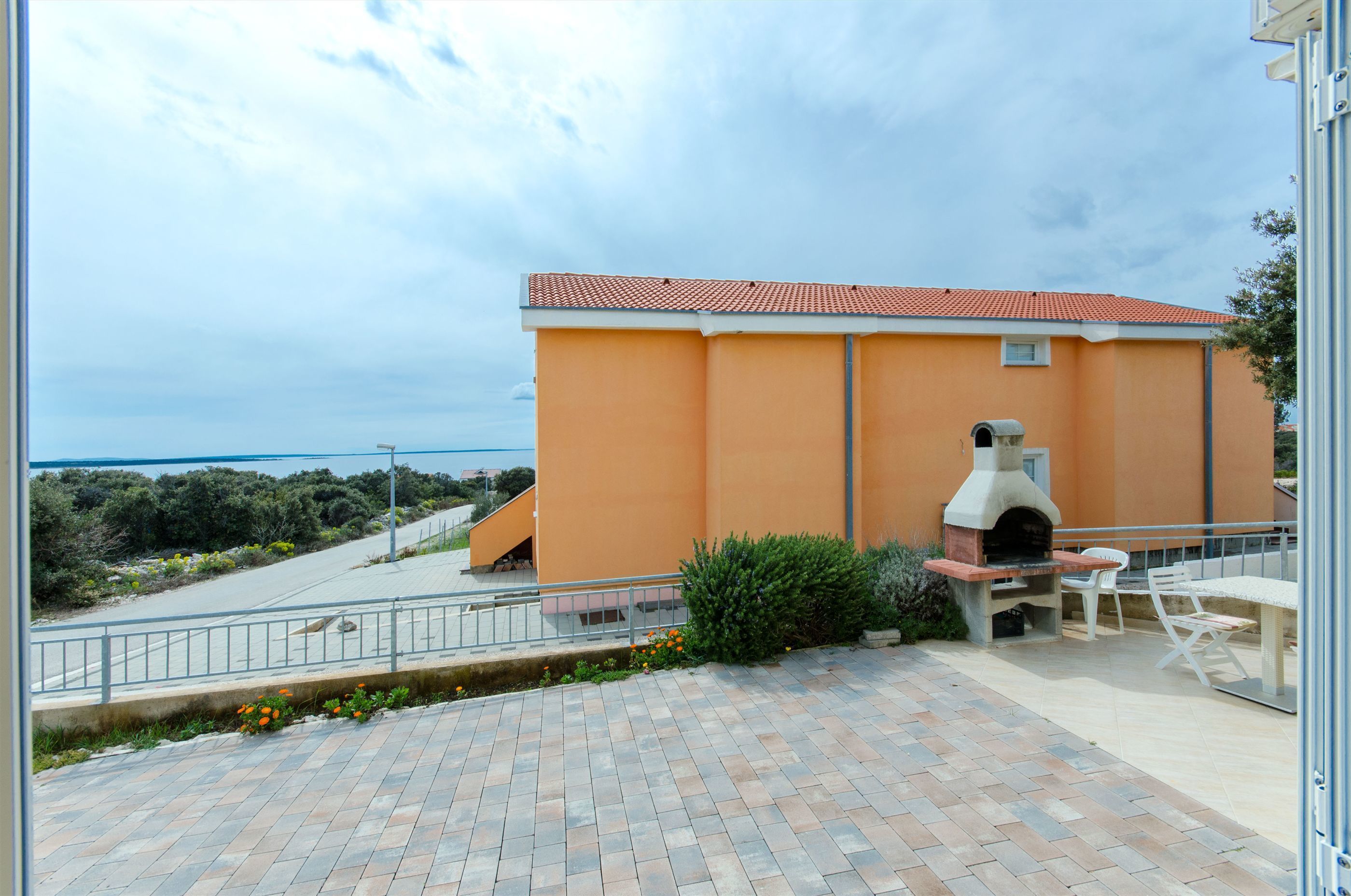 منظر من الجو على ارتفاع عالٍ