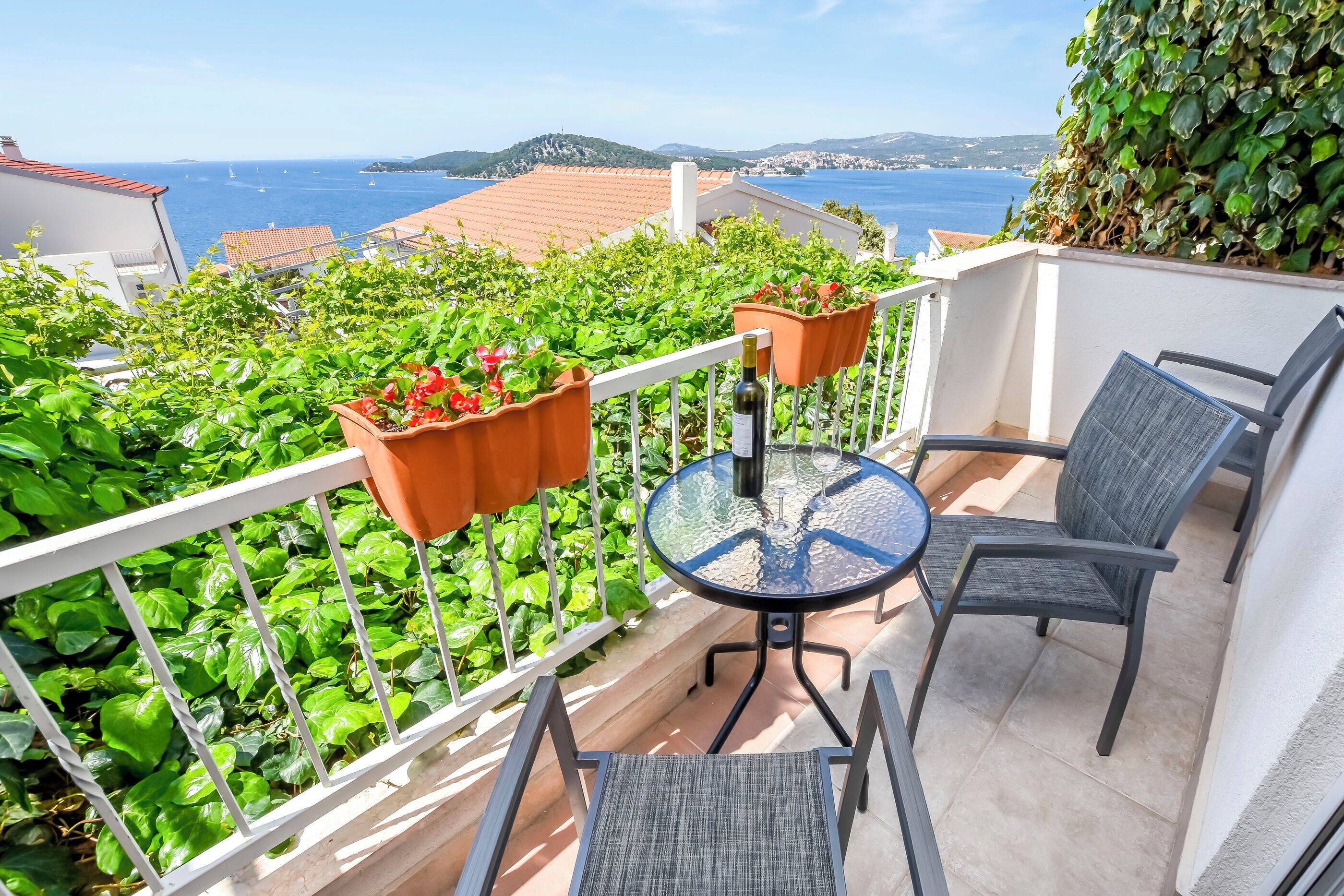 Apartment (A1) | Blick auf das Wasser