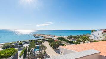 Uitzicht op het water