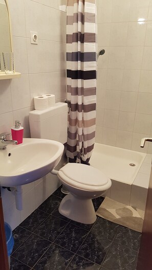 Chambre (S1) | Salle de bain | Sèche-cheveux, serviettes fournies