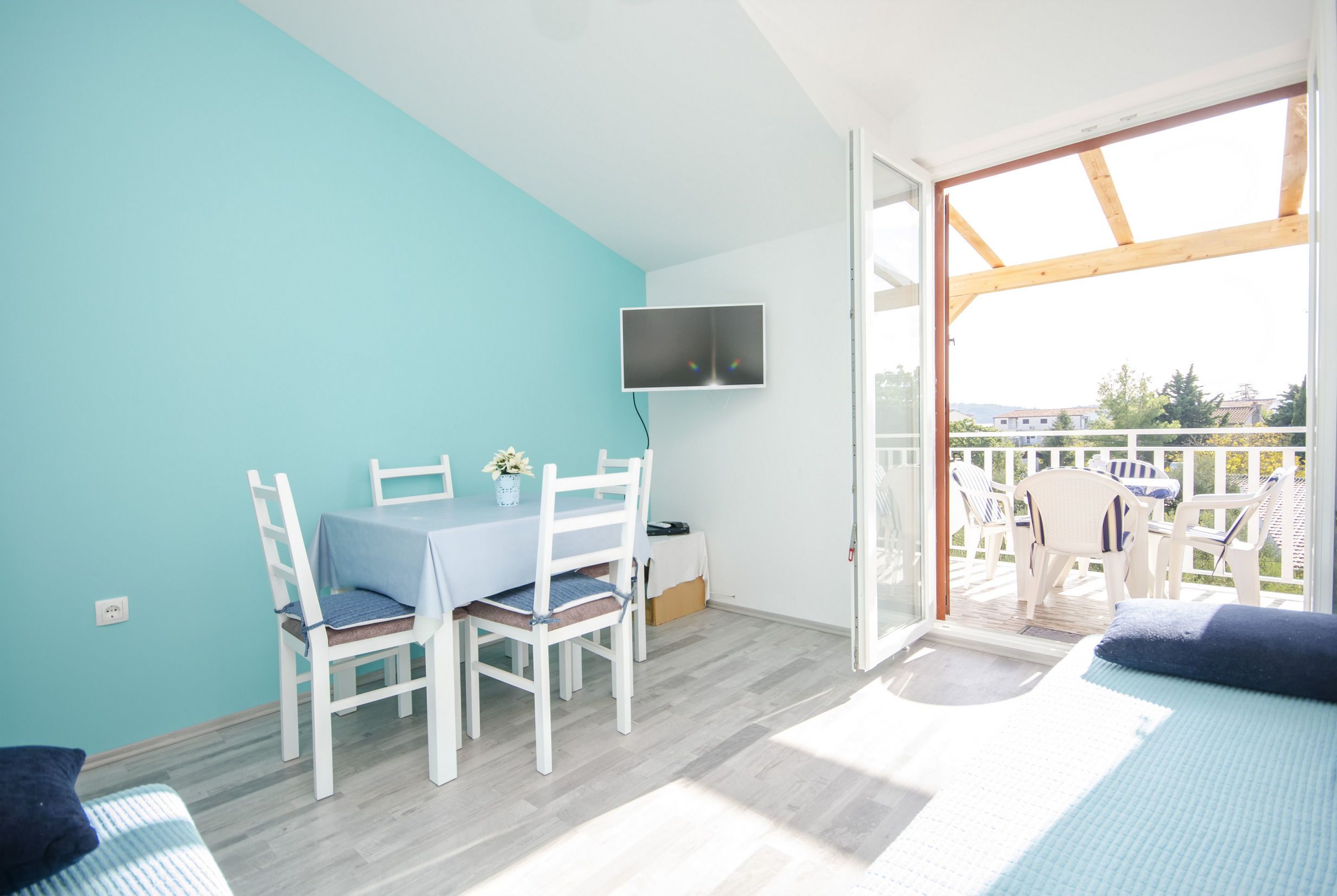 Cocina privada | Refrigerador y parrilla de estufa 