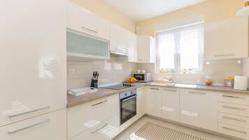 Private kitchen | Fridge, oven, stovetop, dishwasher