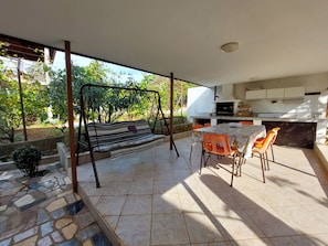 Aire de pique-nique/barbecue