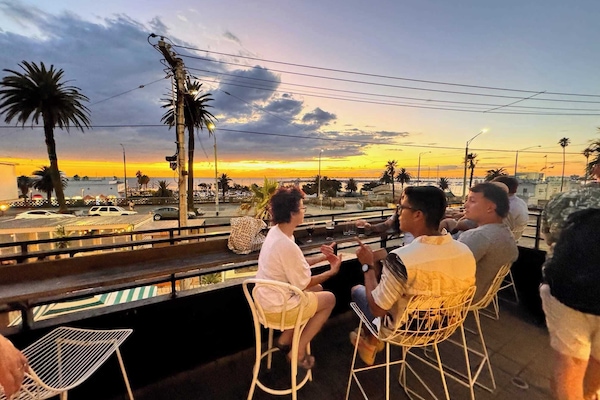 Nearby Esplanade Hotel waterfront in St Kilda