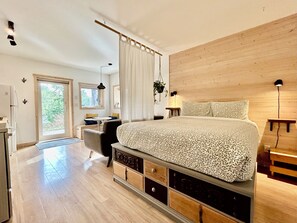 1 chambre, bureau, Wi-Fi, literie fournie