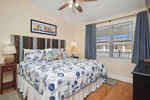 3 bedrooms, internet, bed sheets - Sea Tales: Ocean View Condo with Community Pool, Hot Tub, Across from OKI Pier (Oak Island)