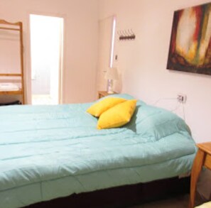 Free WiFi, bed sheets