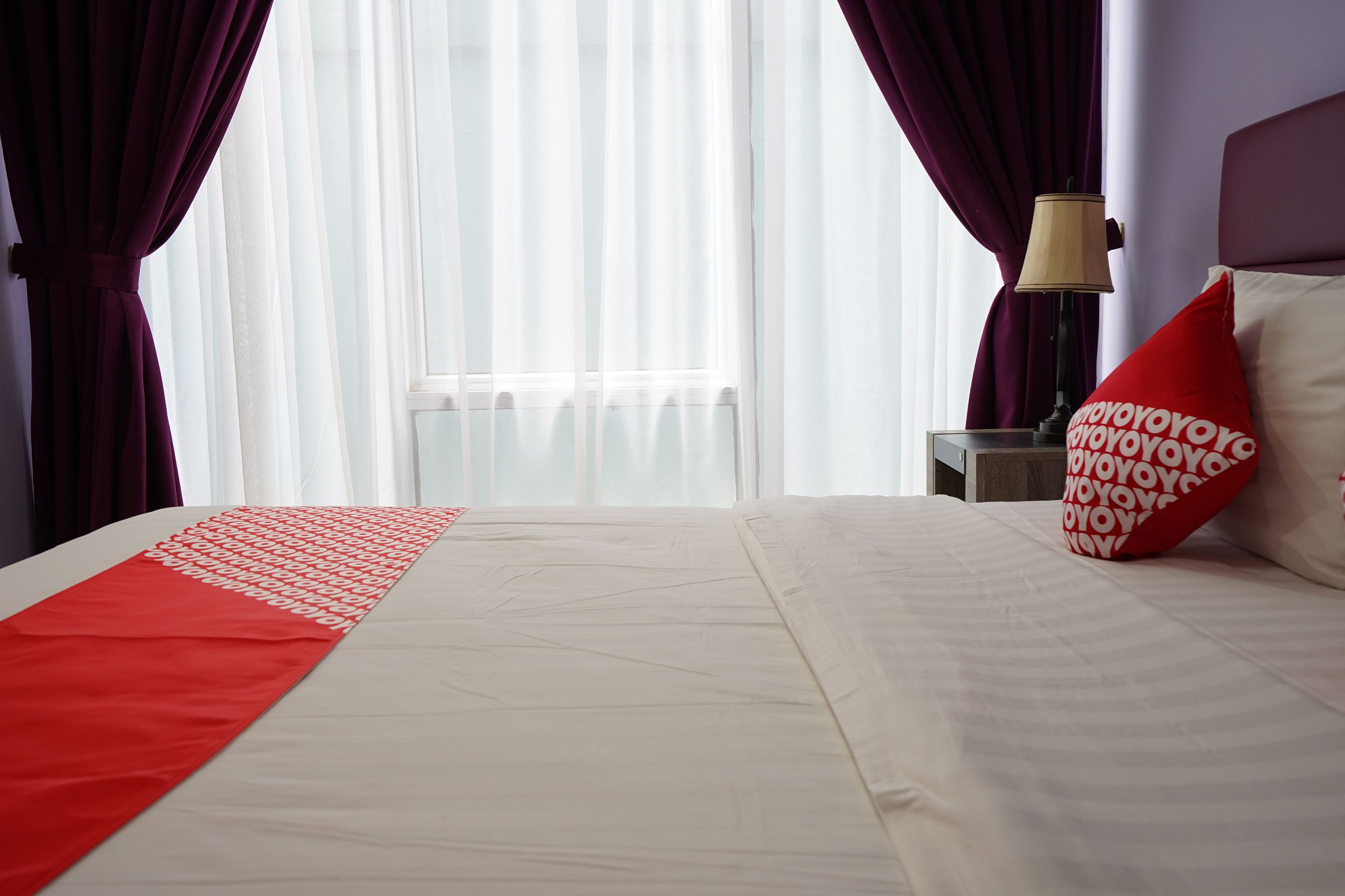 Free WiFi, bed sheets