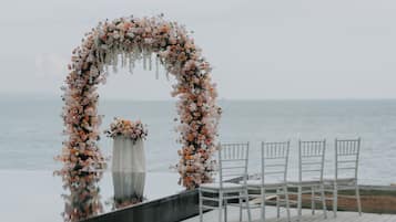 Aussenbereich fĂŒr Hochzeiten