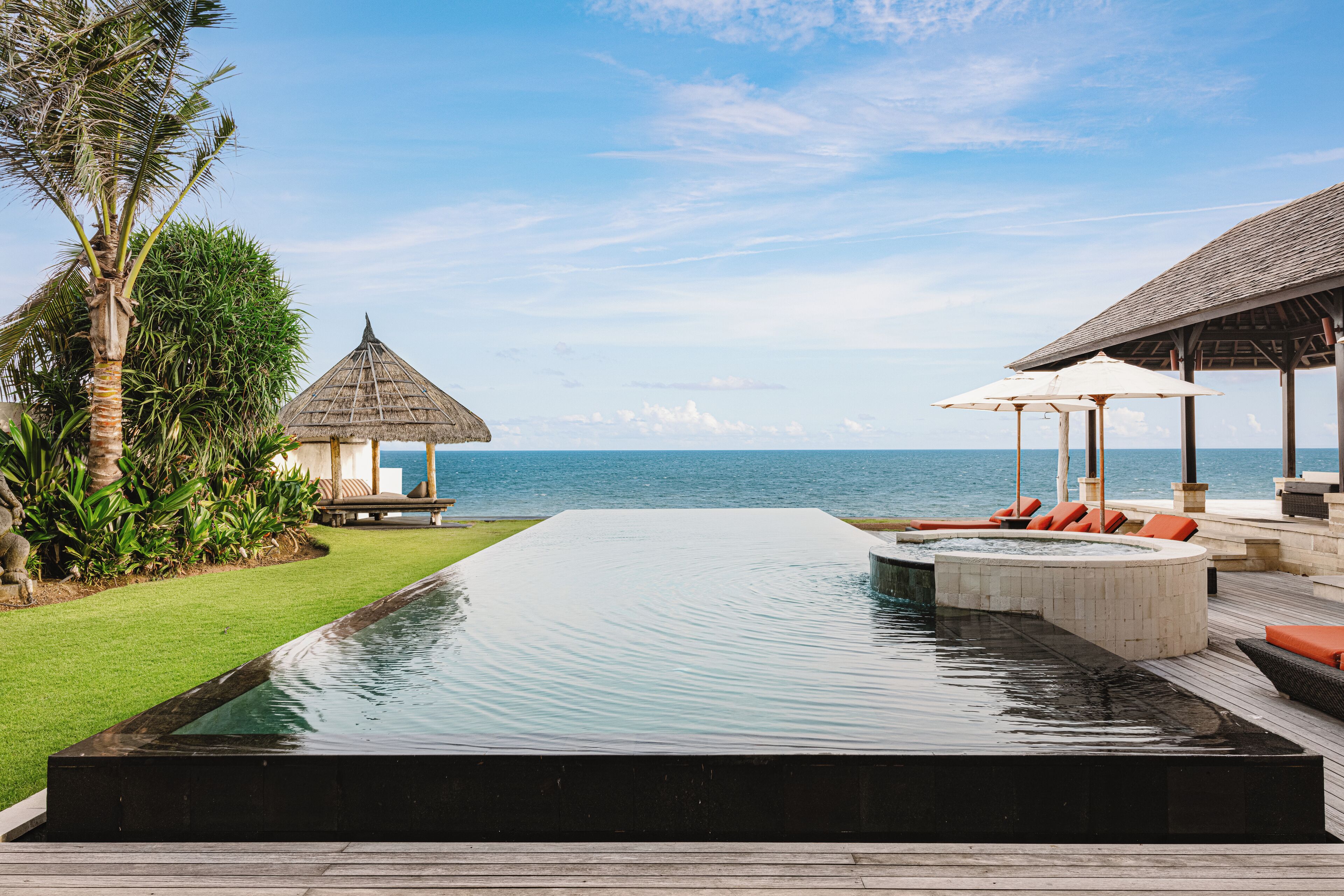 Villa Luxe, 5 chambres, non-fumeur, vue plage | Piscine