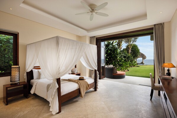 Villa Luxury, 5 camere da letto, non fumatori, vista spiaggia | 5 camere, biancheria da letto di alta qualità, minibar