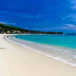 Plage, sable blanc
