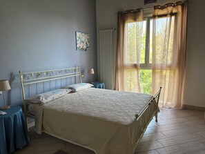 2 bedrooms, in-room safe, iron/ironing board, WiFi