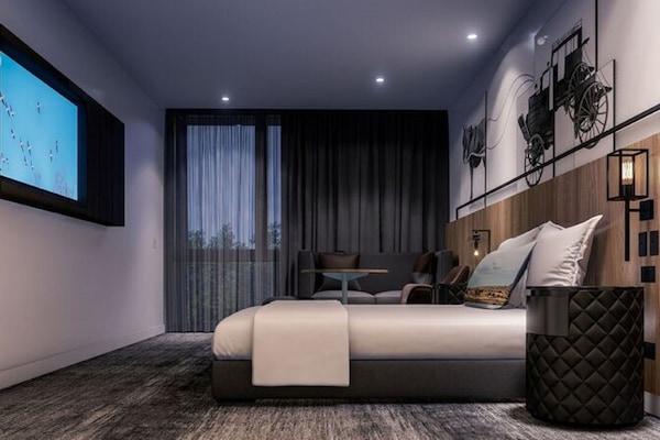 Deluxe Room, 2 Double Beds | Minibar, in-room safe, desk, soundproofing