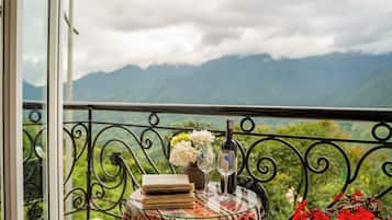 Chambre Double Deluxe, balcon | Vue depuis le balcon