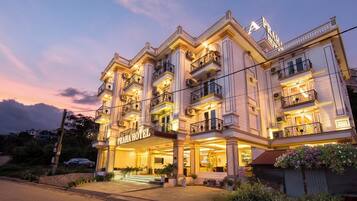 Façade de l’hébergement