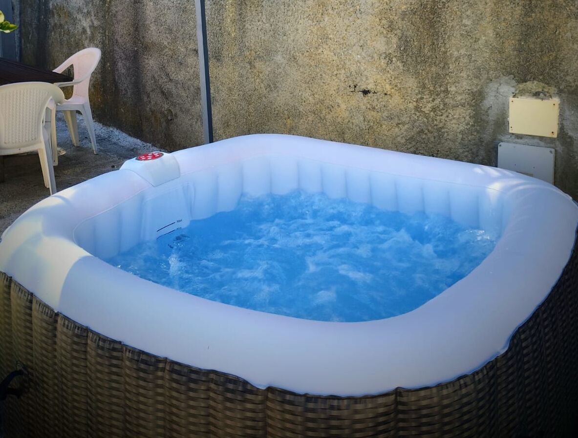 Idromassaggio all'aperto