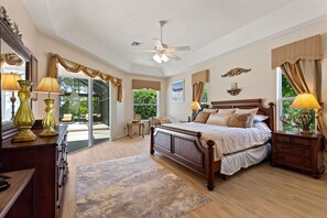 3 bedrooms, in-room safe, iron/ironing board, free WiFi