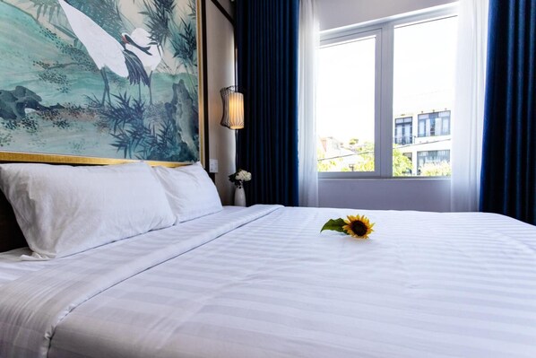 Kaupunkihuone | Minibaari, työpöytä, äänieristys, ilmainen Wi-Fi