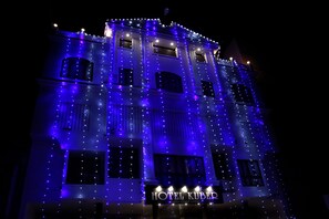 Façade de l’hébergement