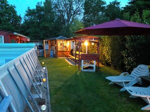 Bain à remous extérieur