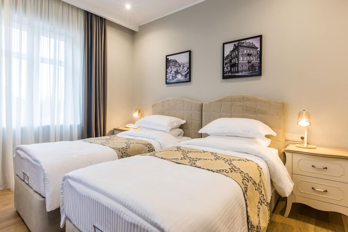 Standard Twin Room | 1 bedroom, premium bedding, minibar, in-room safe