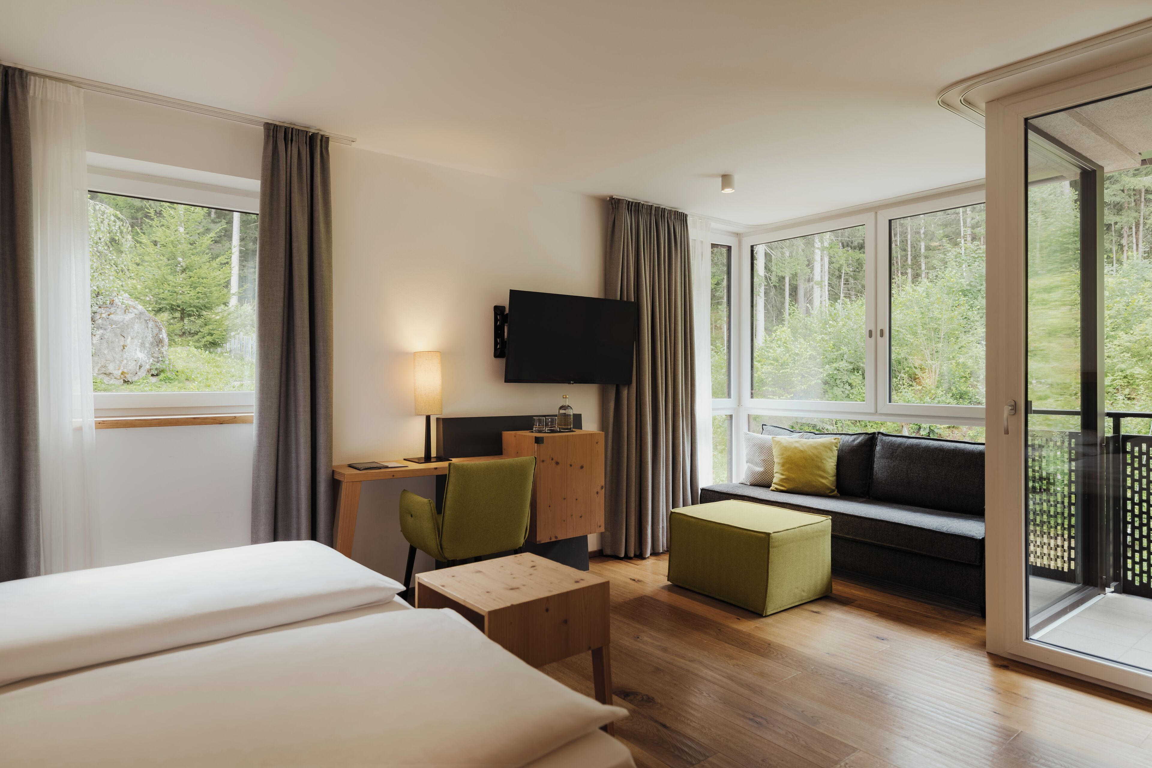 1 habitación y ropa de cama hipoalergénica 