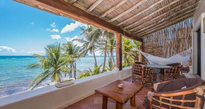 Beachfront Villa Akumal Sunset is the perfect family vacation villa!