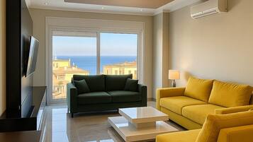 Luksus-lejlighed | 1 sovevĂŠrelse, skrivebord, strygejern/strygebrĂŠt, gratis Wi-Fi