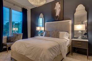 1 多间卧室、埃及棉床单、客房内保险箱、熨斗/熨衣板