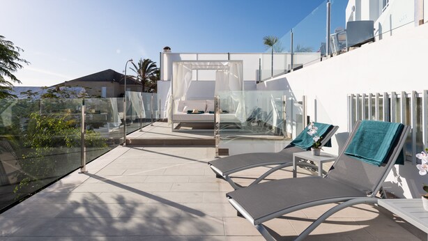 Terrace/patio - Vista Bella Bungalows - Adults Only (San Bartolomé de Tirajana)