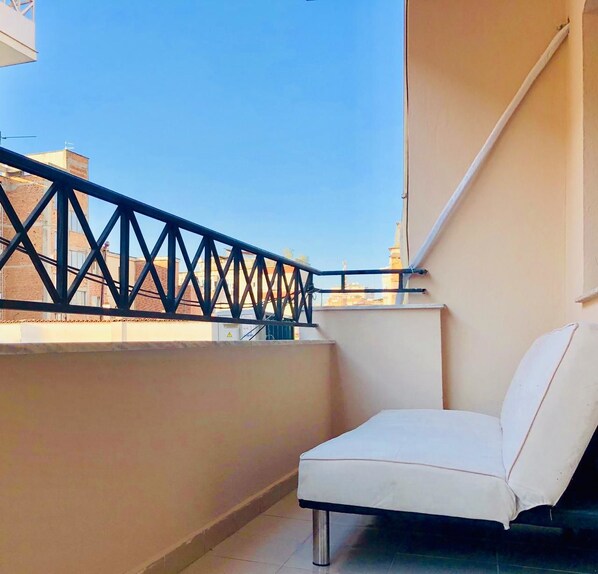 Familie appartement | Terras