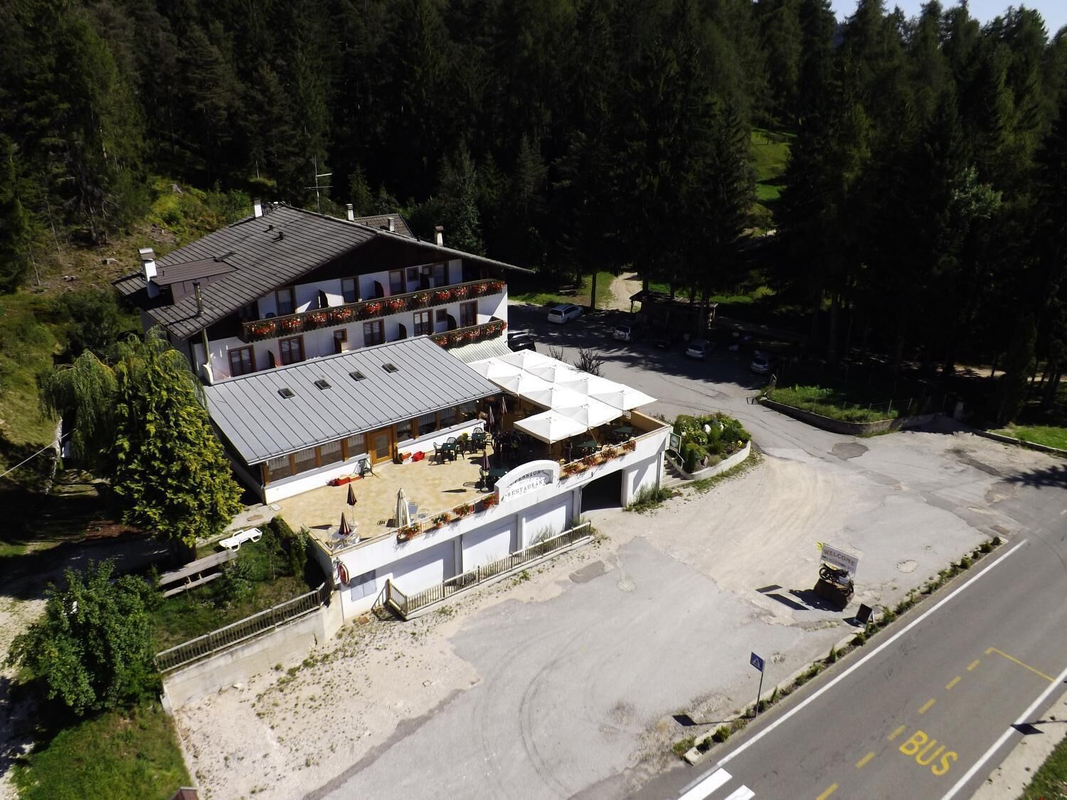 Enceinte de l’hébergement