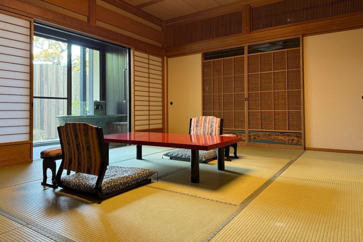 华丽客房, 无烟房 (Japanese Style,KUTSUROGI NO MA,For 9) | 客房内保险箱、遮光窗帘、熨斗/熨板、免费 WiFi