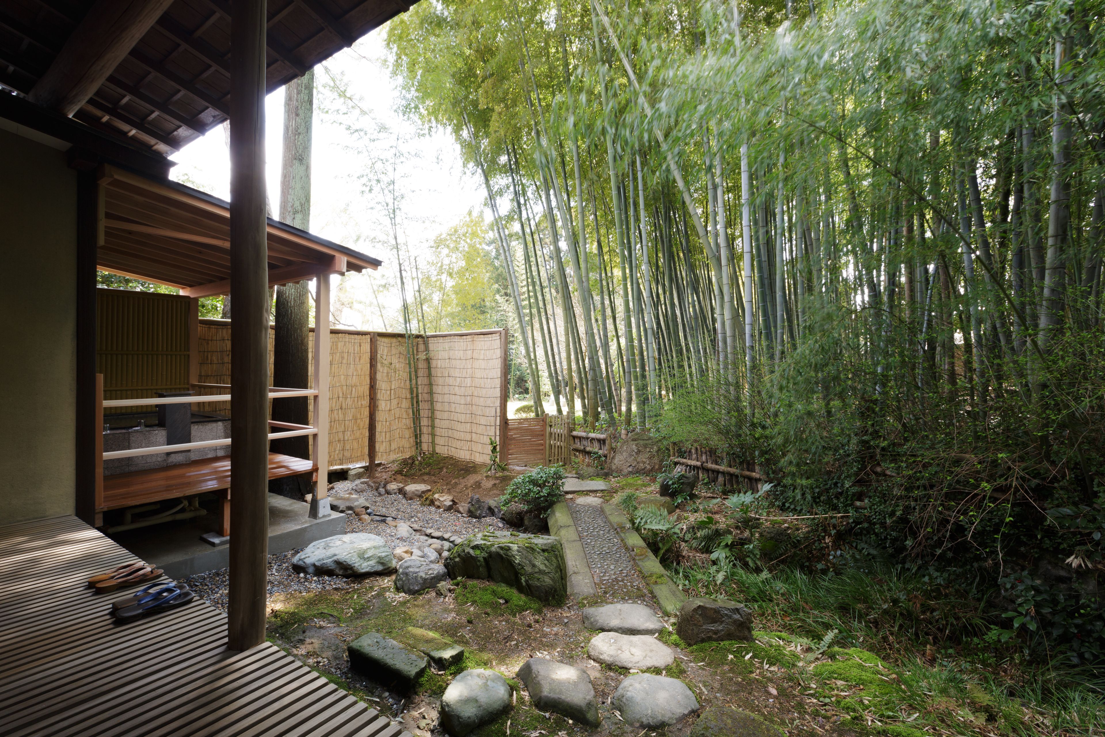 Japanese Style Room, TOKIWA, For 6 People, with Private Open Air Bath, Non Smoking | Garden view