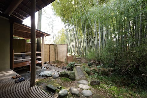 Japanese Style Room, TOKIWA, For 6 People, with Private Open Air Bath, Non Smoking | Garden view