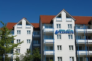 Fassade der Unterkunft