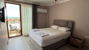 Familienzimmer | Verdunkelungsvorhänge, Bettwäsche