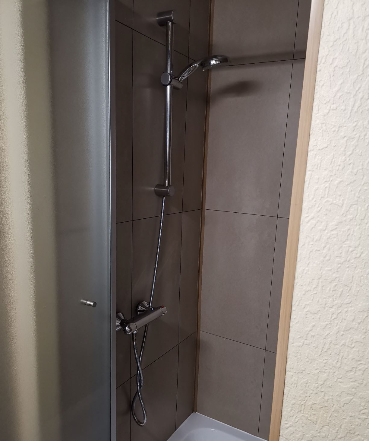 Dusj på badet