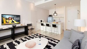 Deluxe-Apartment | Wohnzimmer