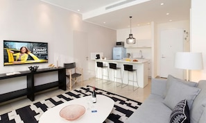 Appartement Deluxe | Salle de séjour