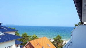 Suite, Partial Sea View | View from room - Nymphe Strandhotel & Apartments (Binz)