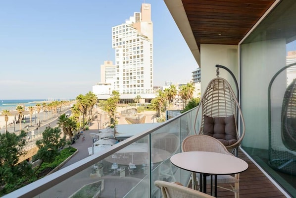 Appartement Deluxe | Vue du balcon