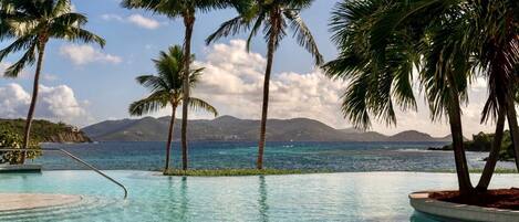 Udendørs pool, opvarmet pool