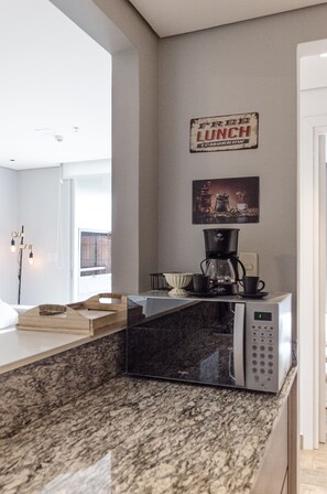 Appartement Deluxe | Micro-ondes
