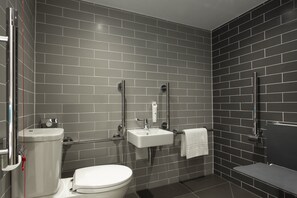 Chambre, 1 lit double, accessible aux personnes à mobilité réduite (Free Hot Breakfast) | Literie hypoallergénique, rideaux d’obscurcissement