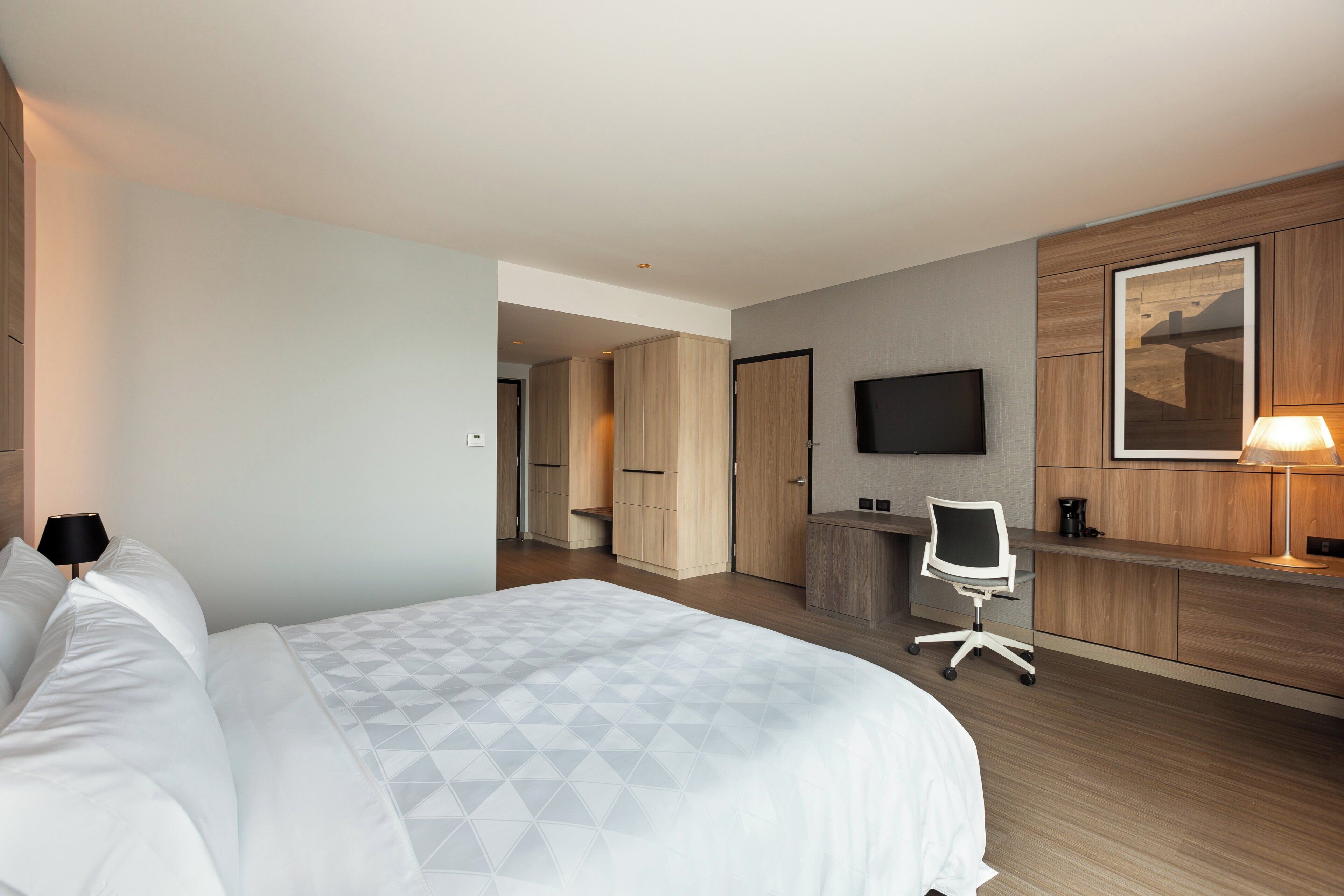 Chambre Standard, 1 très grand lit, accessible aux personnes à mobilité réduite