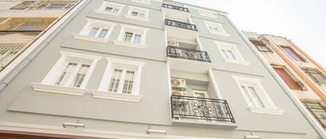 Voorkant van accommodatie