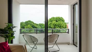 City Apartment | Balcony view